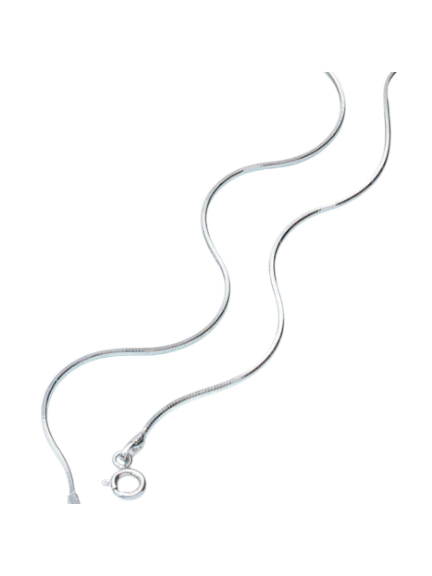 Minimal Rhodium Plated 925 Sterling Silver Chain Anklet By Kesardeep Impex For Women